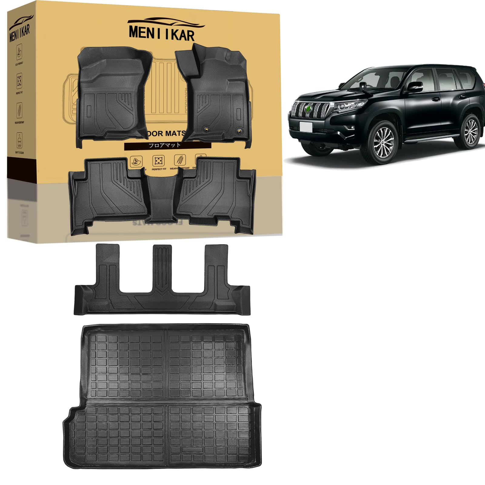 ジャッカス　プラド150後期　モデリスタ　リアスポイラー プラド150後期モデリスタリアスポイラー